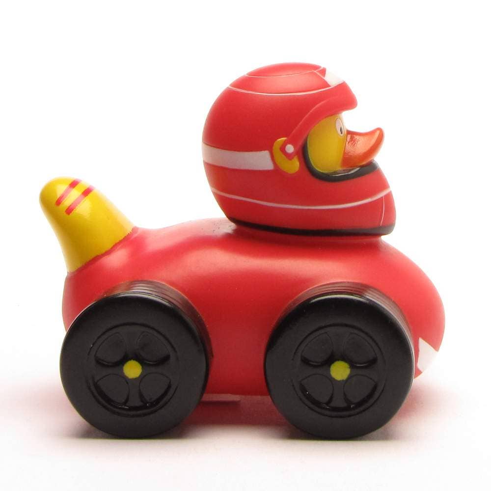 Badeente Rennfahrer - Gummiente