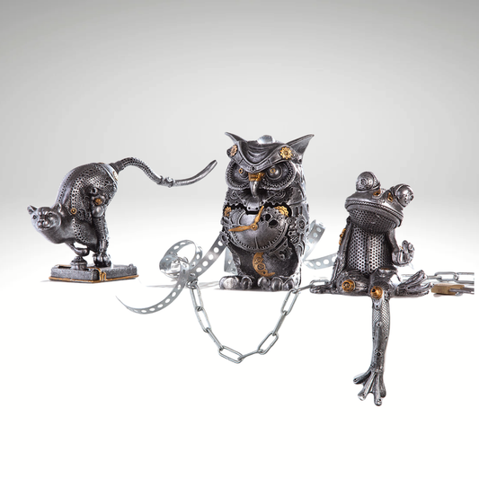 figure "Steampunk Owl"