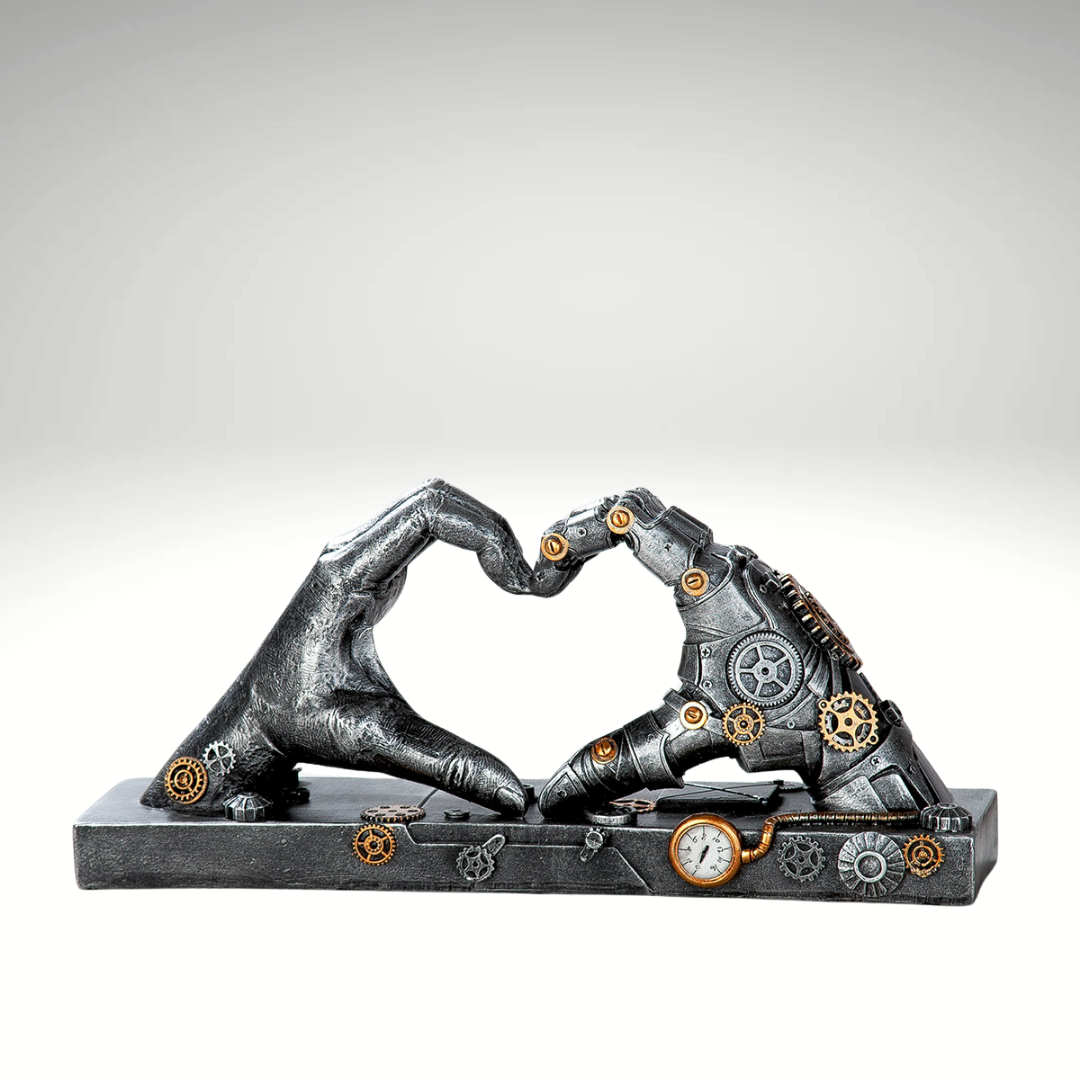sculpture "Steampunk Hand"