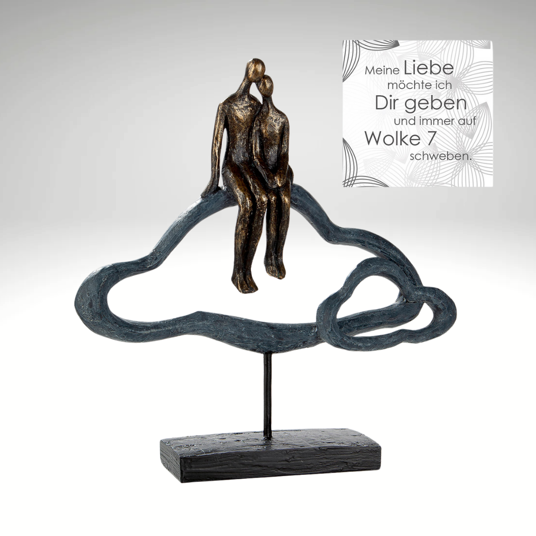 Skulptur „Love is in the air“ – Ein Symbol für Liebe und Leichtigkeit