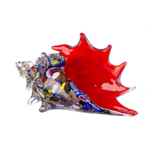 Shell – Handmade glass decorative object in bright colors