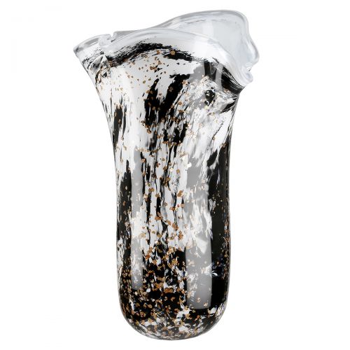 Vase "Petunia" - elegance and craftsmanship in black and white