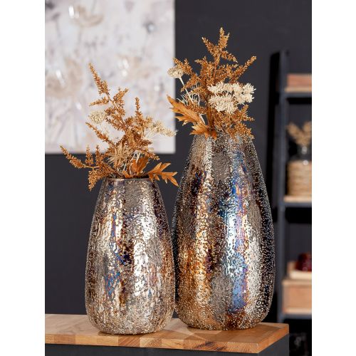 Vase "Pavone" – Timeless elegance made of metal