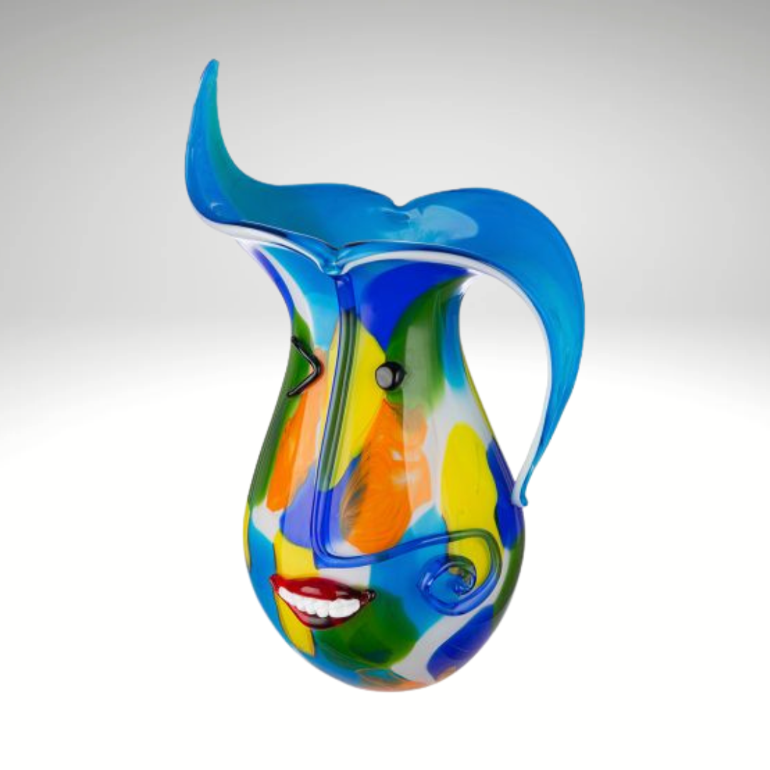 GlasArt face vase
