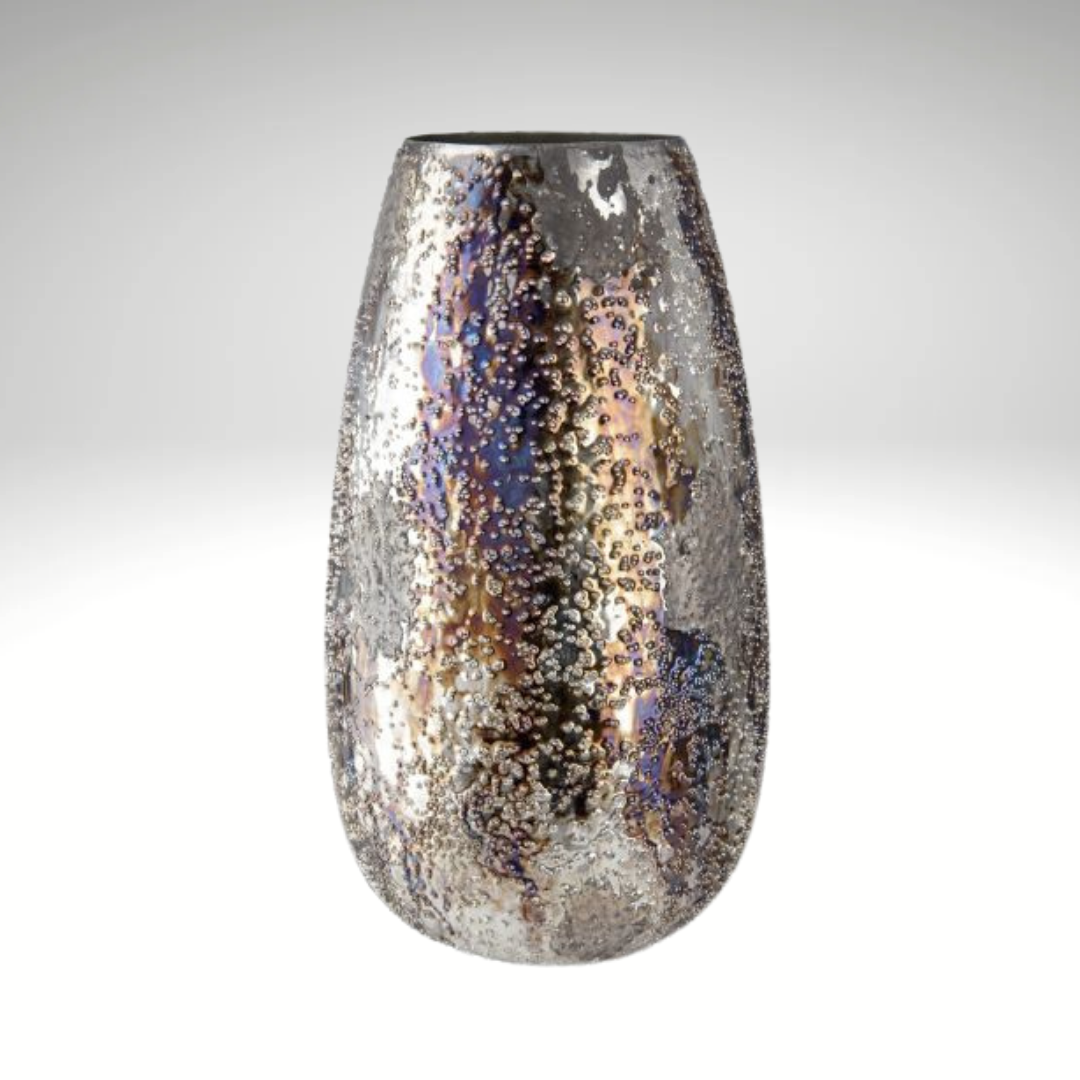 Vase "Pavone" – Timeless elegance made of metal