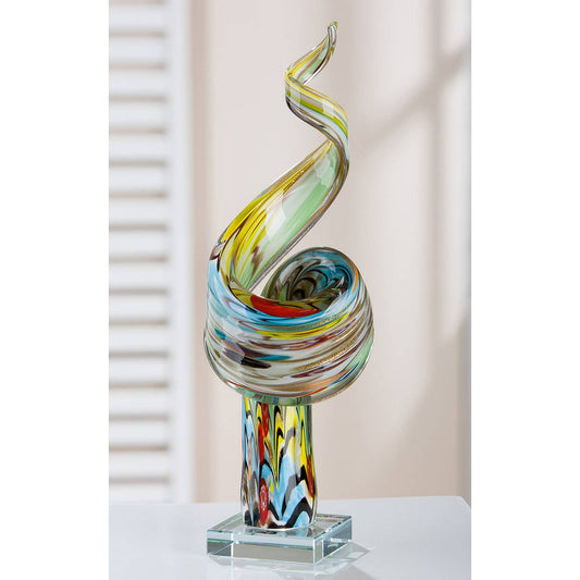 Skulptur Twister H.35 Cm