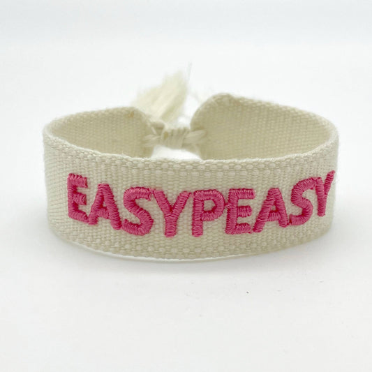 EASYPEASY Statement Bracelet woven, embroidered
