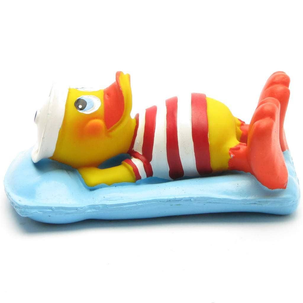 Rubber Duck Pool-Chill Duck – Relax on the air mattress!