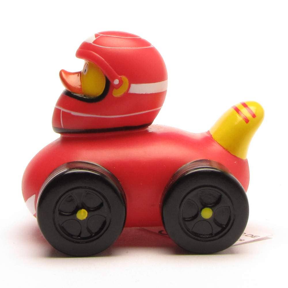Badeente Rennfahrer - Gummiente