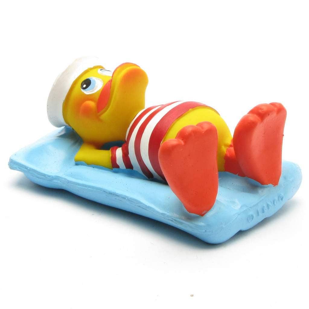 Rubber Duck Pool-Chill Duck – Relax on the air mattress!