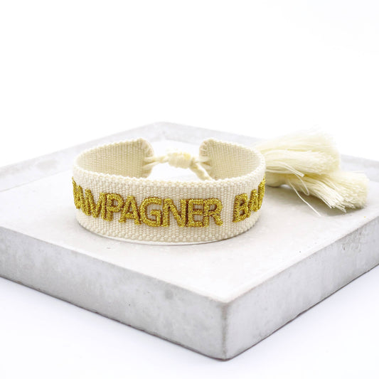 CHAMPAGNE BABY Statement Bracelet – Boho Style for your wrist