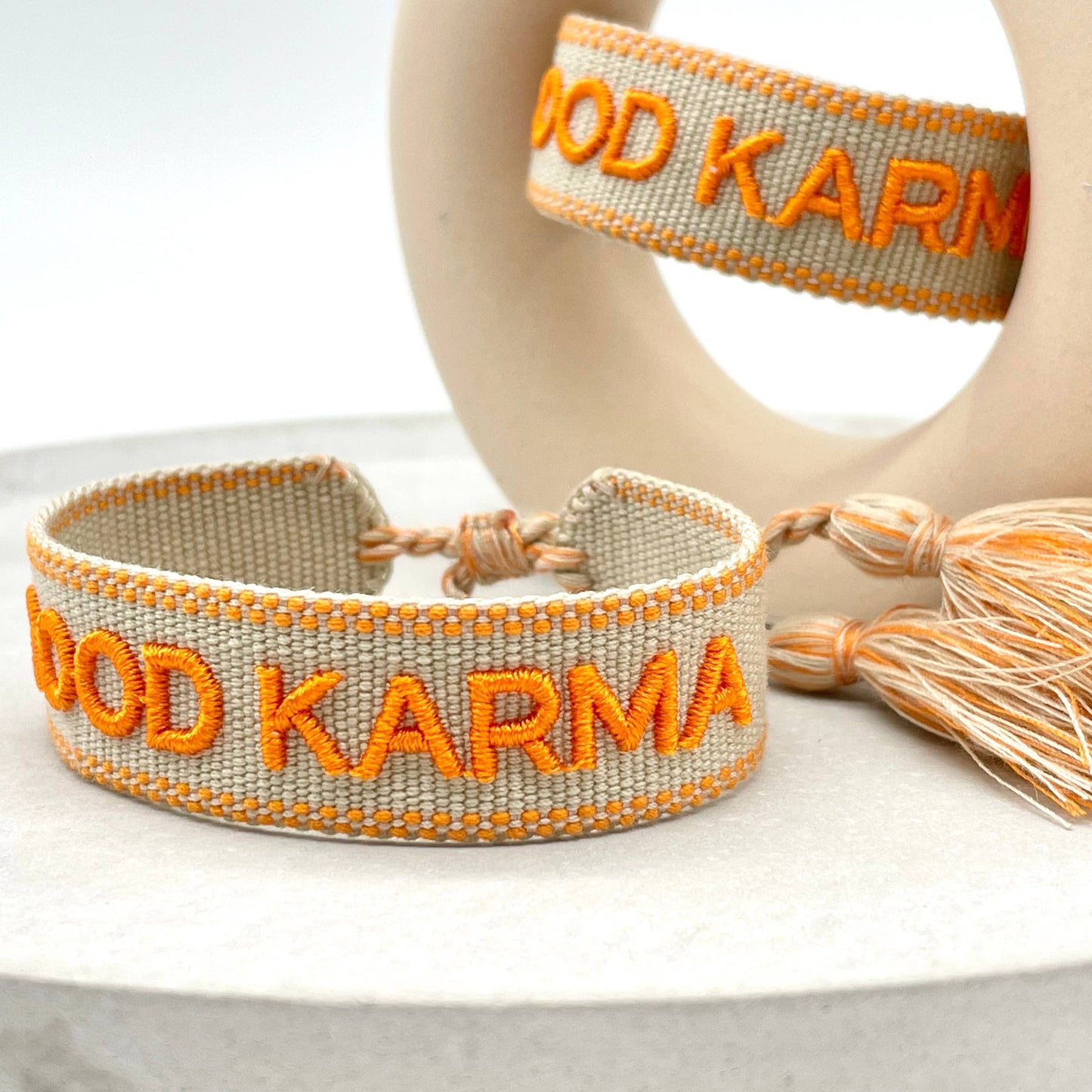 GOOD KARMA Statement Armband – Dein täglicher Begleiter im Boho Style