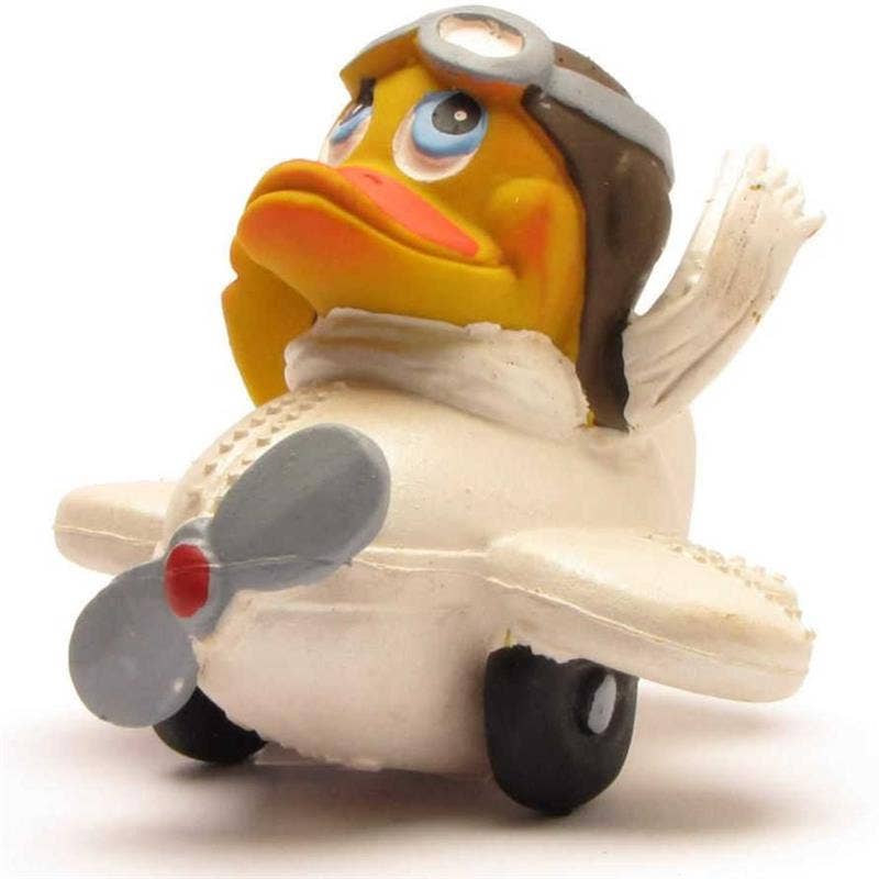 Rubber Duck Airplane – Squeaking Duck with Tradition