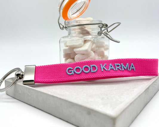 GOOD KARMA Keyring | Keychain 