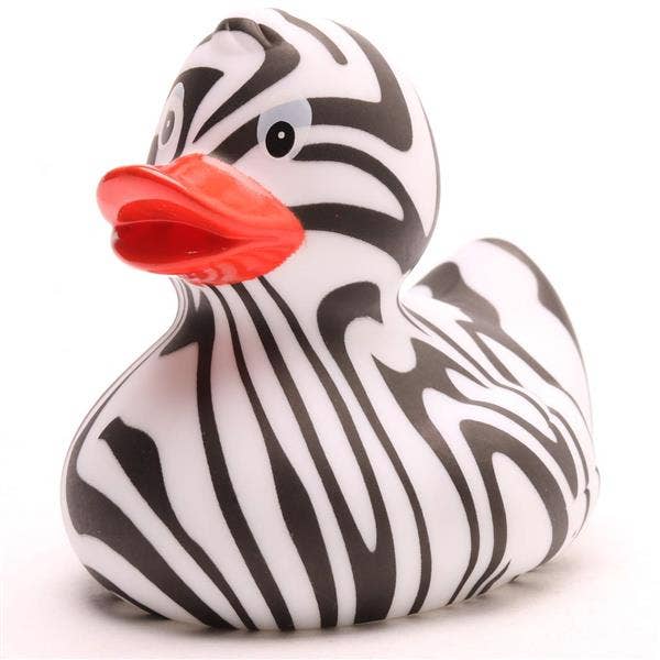 Badeente Zebra – Das wilde Highlight für die Badewanne