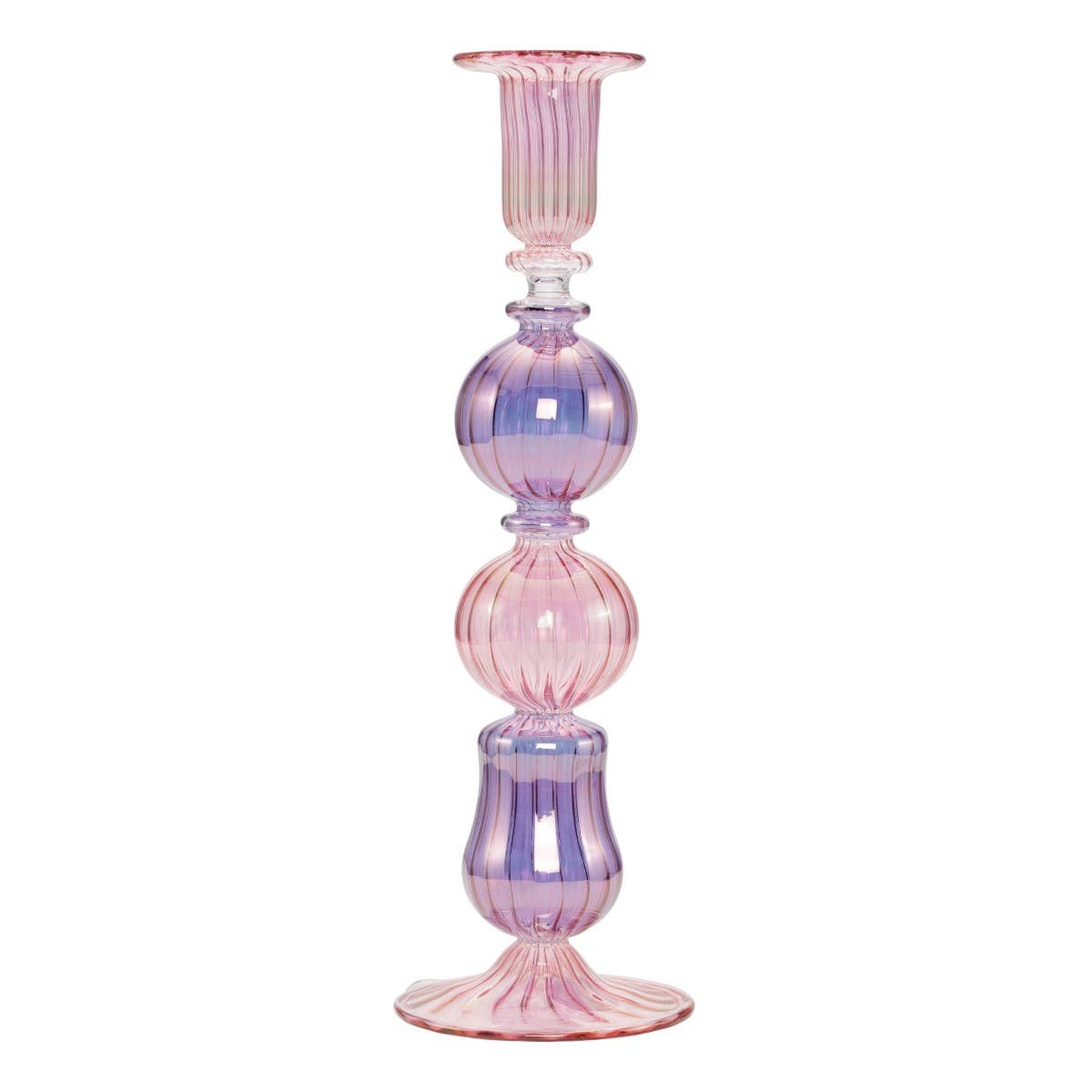 Illume candle holder, violet/rose, Moonlight Copenhagen