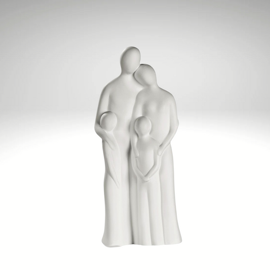 Francis - figure "Family Harmony" made of ceramic