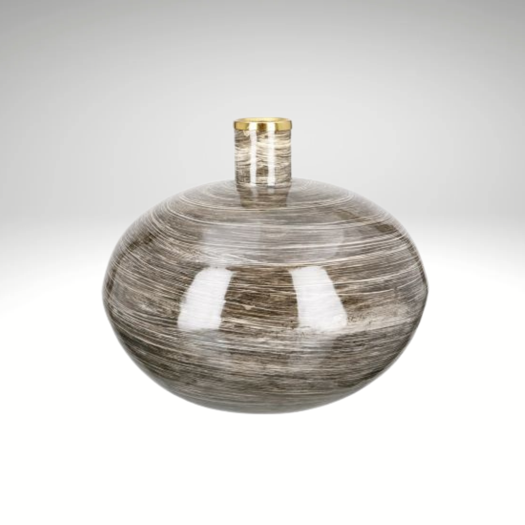 Elegant vase "Stripes" - stylish accents for your home