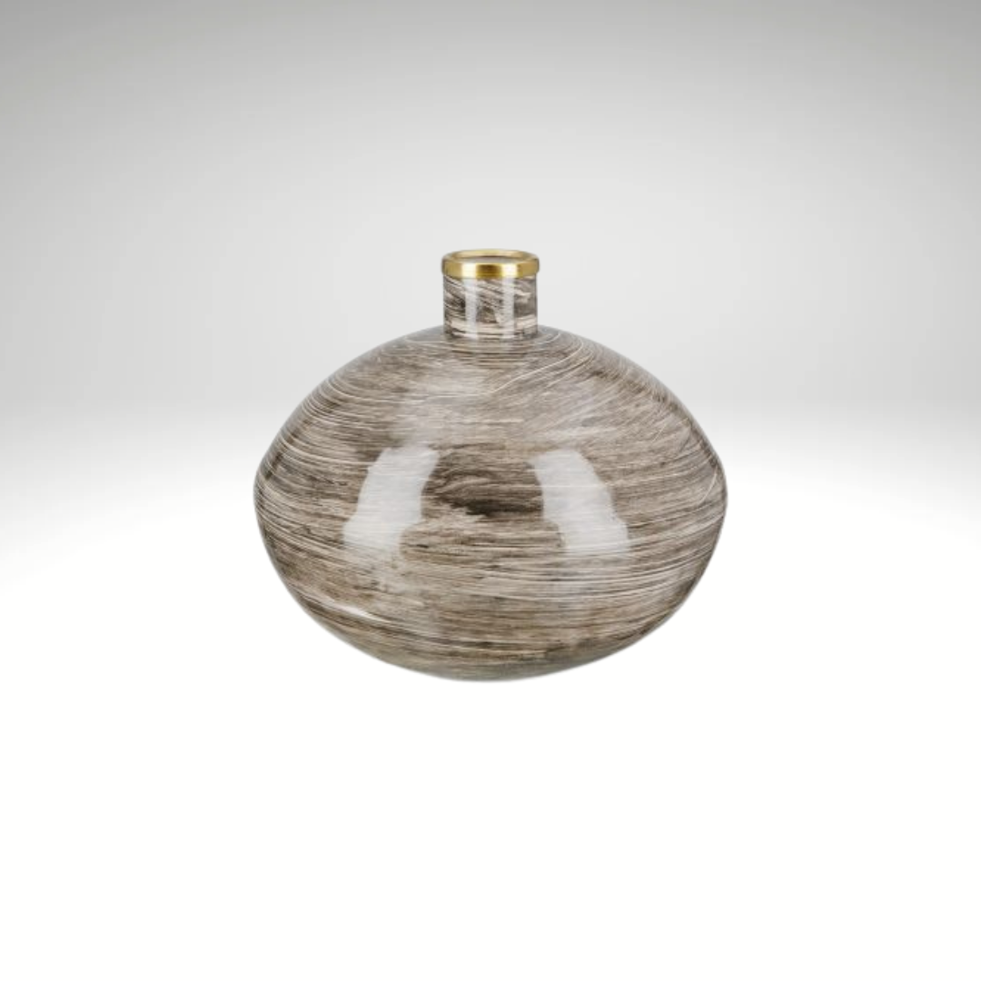 Zeitlose Vase "Stripes" – Perfekte Harmonie aus Design und Funktion