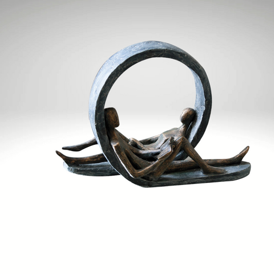 Sculpture "Time Out" - A Moment of Togetherness