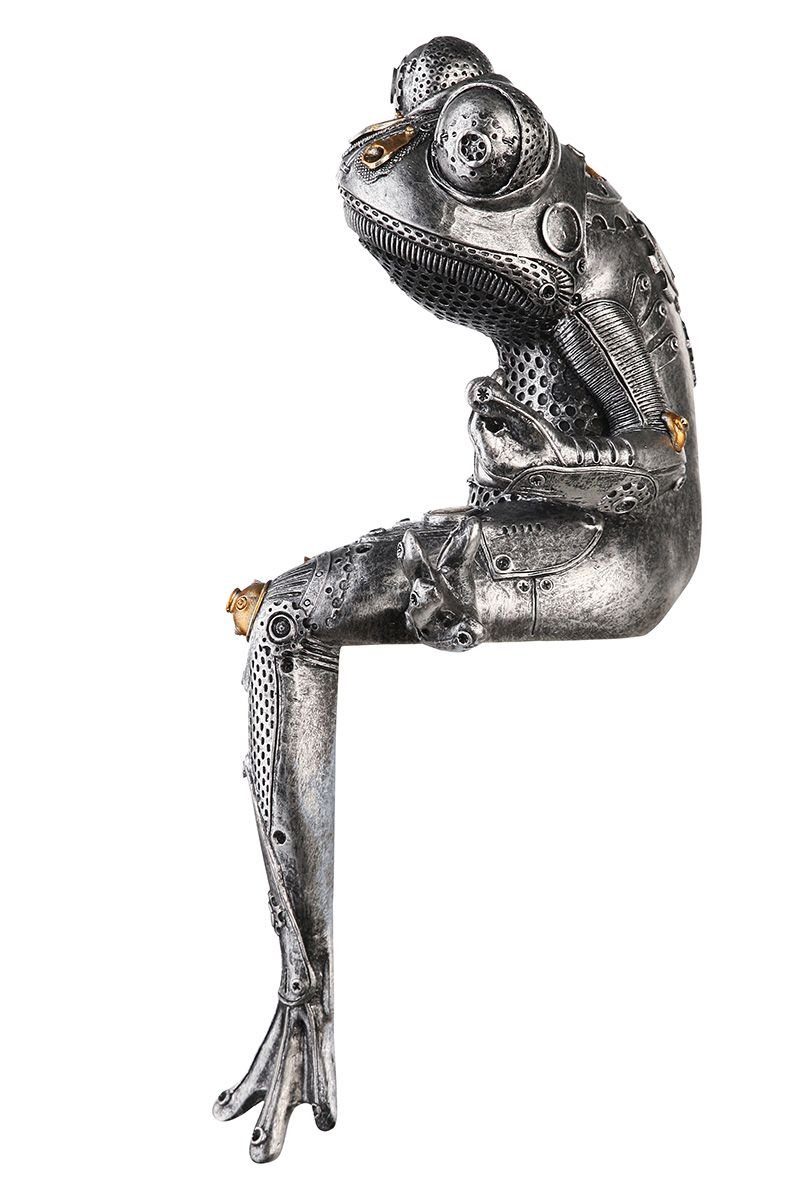 Kantensitzerfigur "Steampunk Frog"