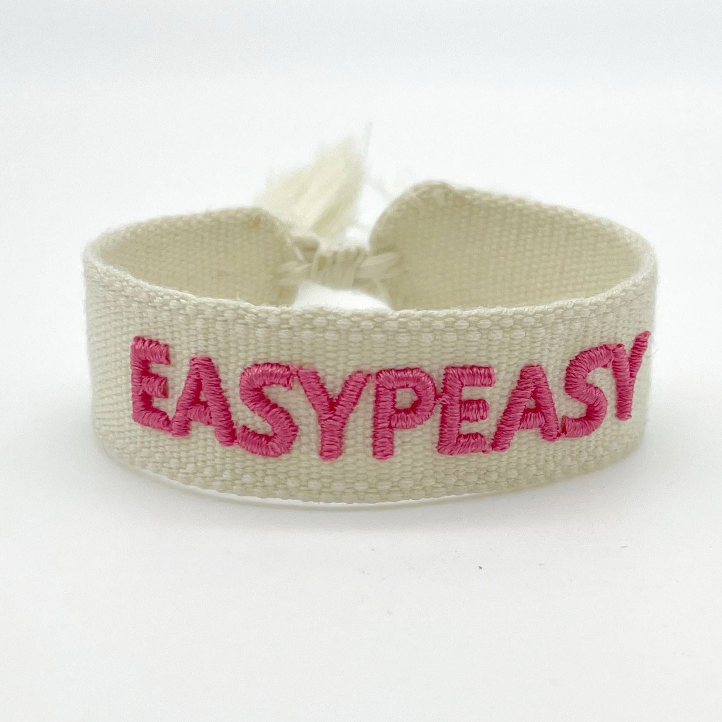 EASYPEASY Statement Armband gewebt, bestickt