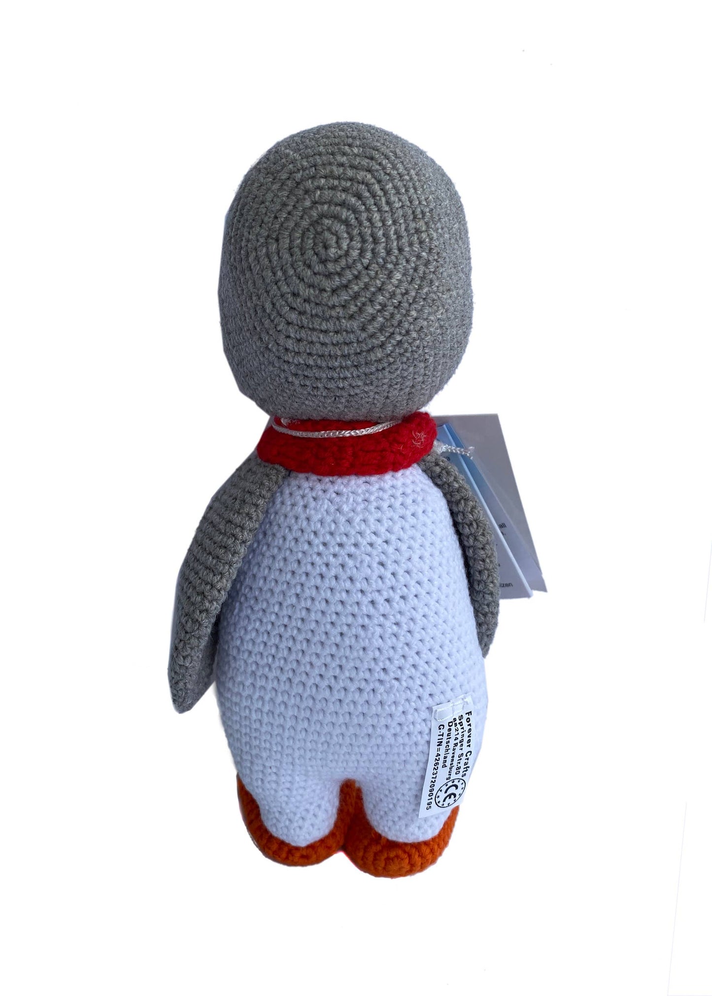 Little Penguin – Handmade unique piece made of natural cotton