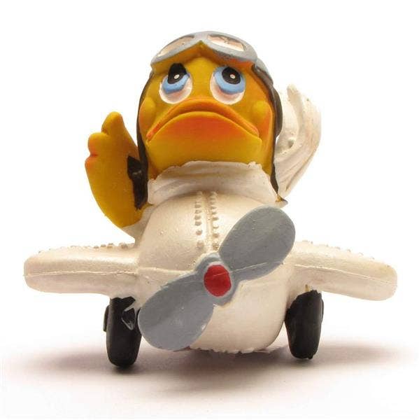 Rubber Duck Airplane – Squeaking Duck with Tradition