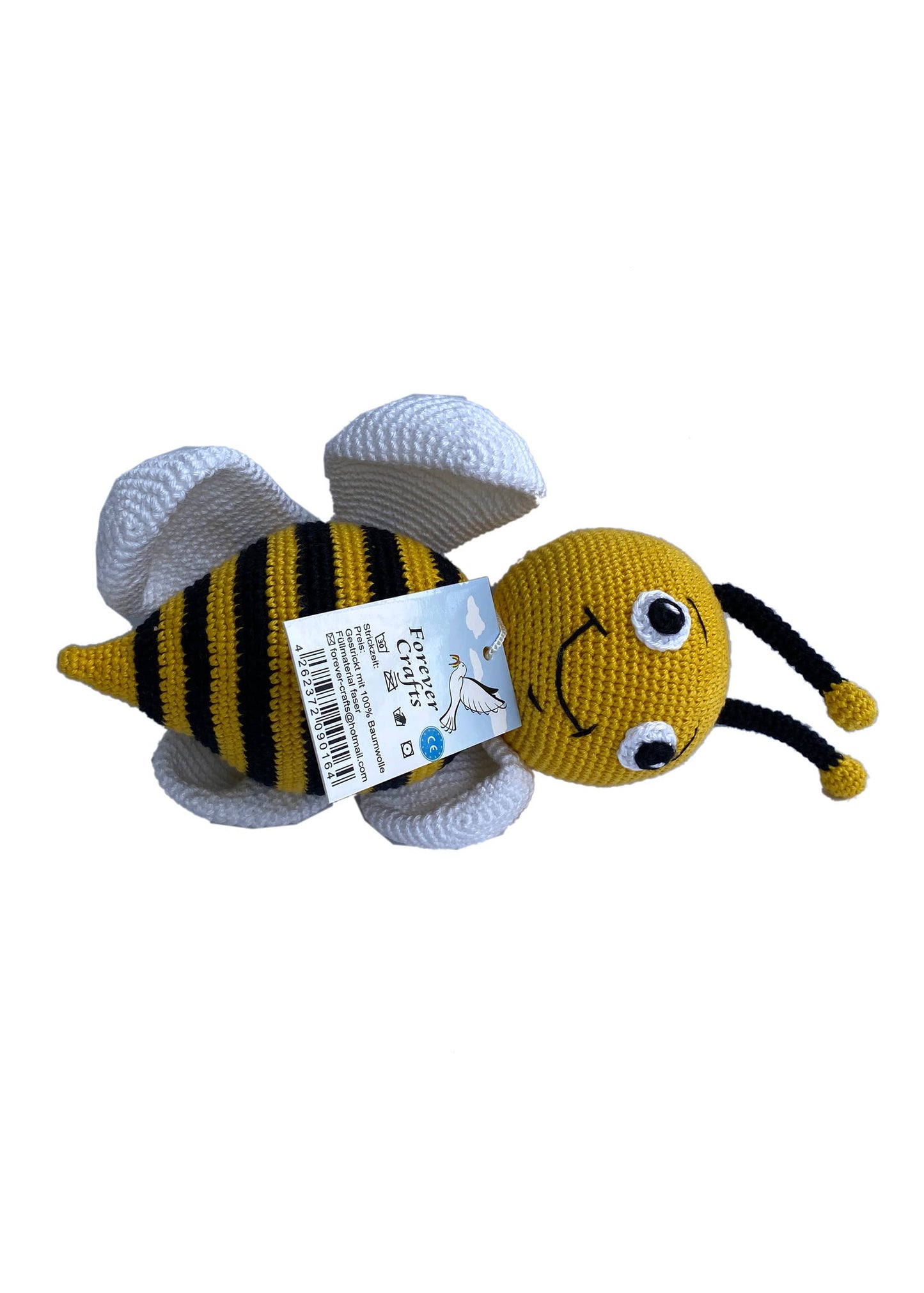 Chubby Bee - Handmade Amigurumi Toy