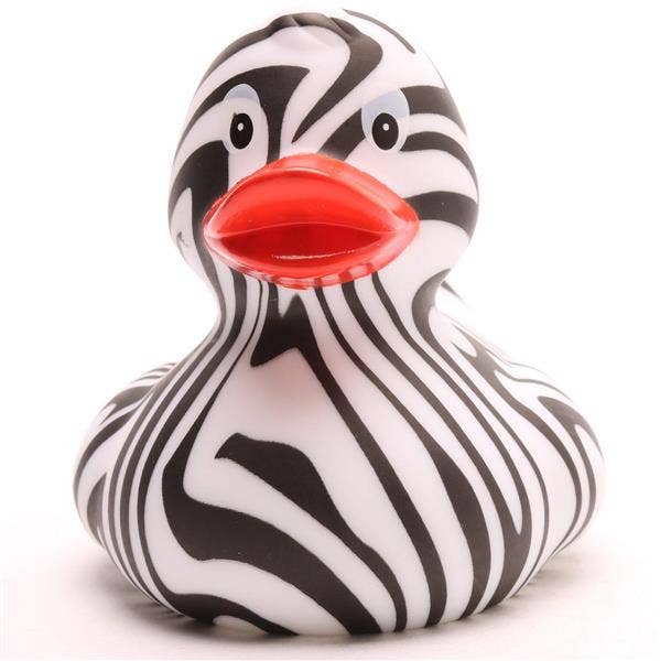 Badeente Zebra – Das wilde Highlight für die Badewanne